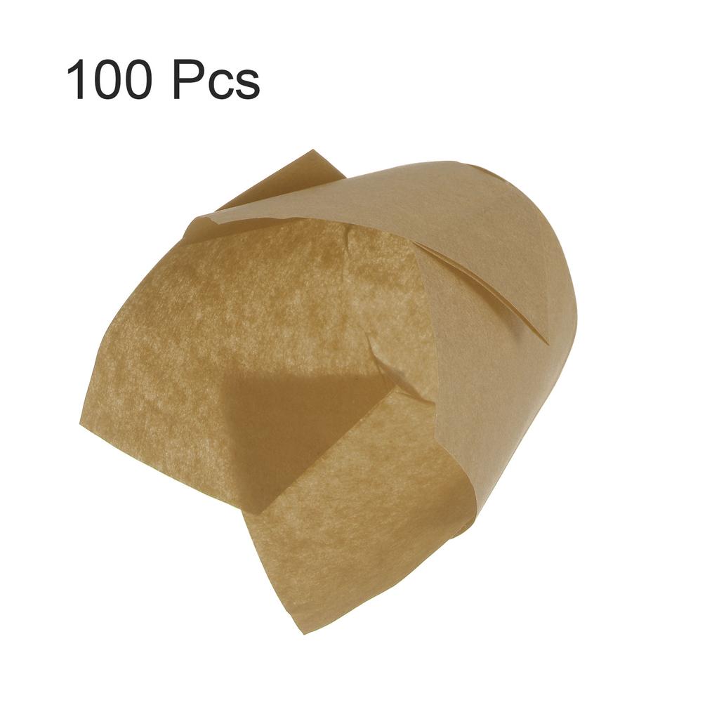 50/100/150 Stück Tulpen Muffinformen Cupcake Papierförmchen Ölbeständige Cupcake-Einlagen Backmuffinform Box Becher Muffinhüllen für Bankette Party