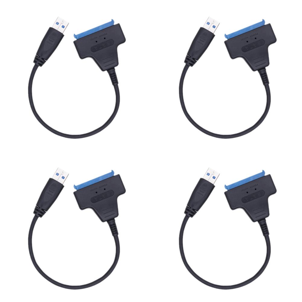 

- SATA To USB 3.0 Adapter Cable Plug And Play Converter Cable for 2.5 Inch HDD S