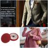 10pcs Fabric Cloth Covered Button 18mm Metal Round Sewing Buttons, Red/Caramel/Pink/Blue/Deep Blue