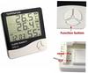 Digital Thermometer Hygrometer LCD Meter Temperature and Humidity Meter Gauge With Clock Humidity Thermometer