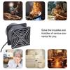 81CFM 5700RPM Air Mover Inline Duct Fan Blower Fan Ventilation System Easy Assembly ABS Construction