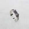 Yintai Imperial Taotie Beast Men's Bronze-Plated Silver Ring: Retro Style for Attracting Wealth and Fortune.