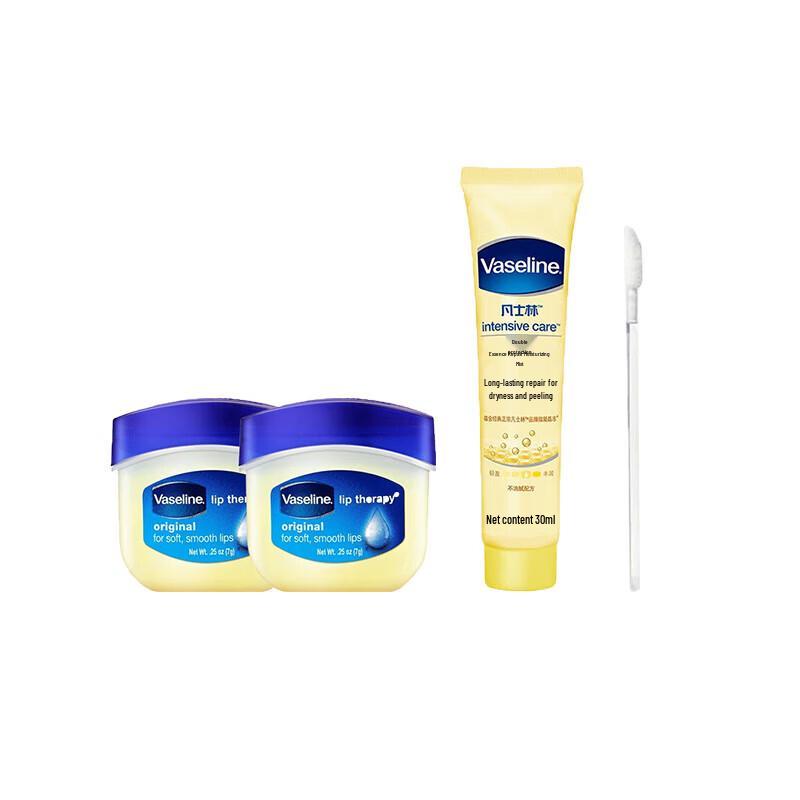 Набор Vaseline Original: Бальзам для губ и лосьон для тела