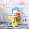 Soft Cartoon Fleece Blanket Toddlers Nap Time Double-Layer Sherpa 100x140cm Kids Bedding