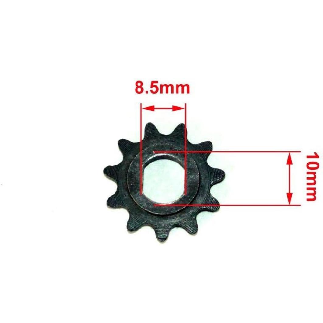 L-faster 11T 25H Chain Sprocket for Escooter High Speed Brush DC Motor MY1020 Original 11 Teeth Sprocket Mini Gas Scooter Engine Sprockt