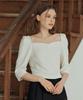 DEHEVE Chloe Tulip Blouse [Ivory]