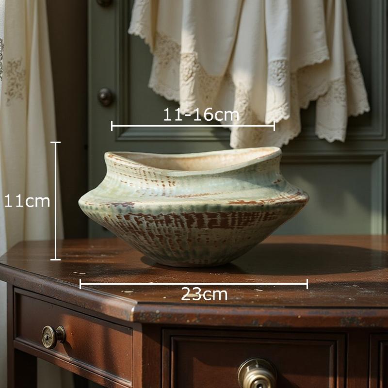 

Pleated Ceramic Vase Hydroponics Flower Pots Desk Decoration Ornaments Flowers Arrangement Floral Vases Room Aesthetic Decor