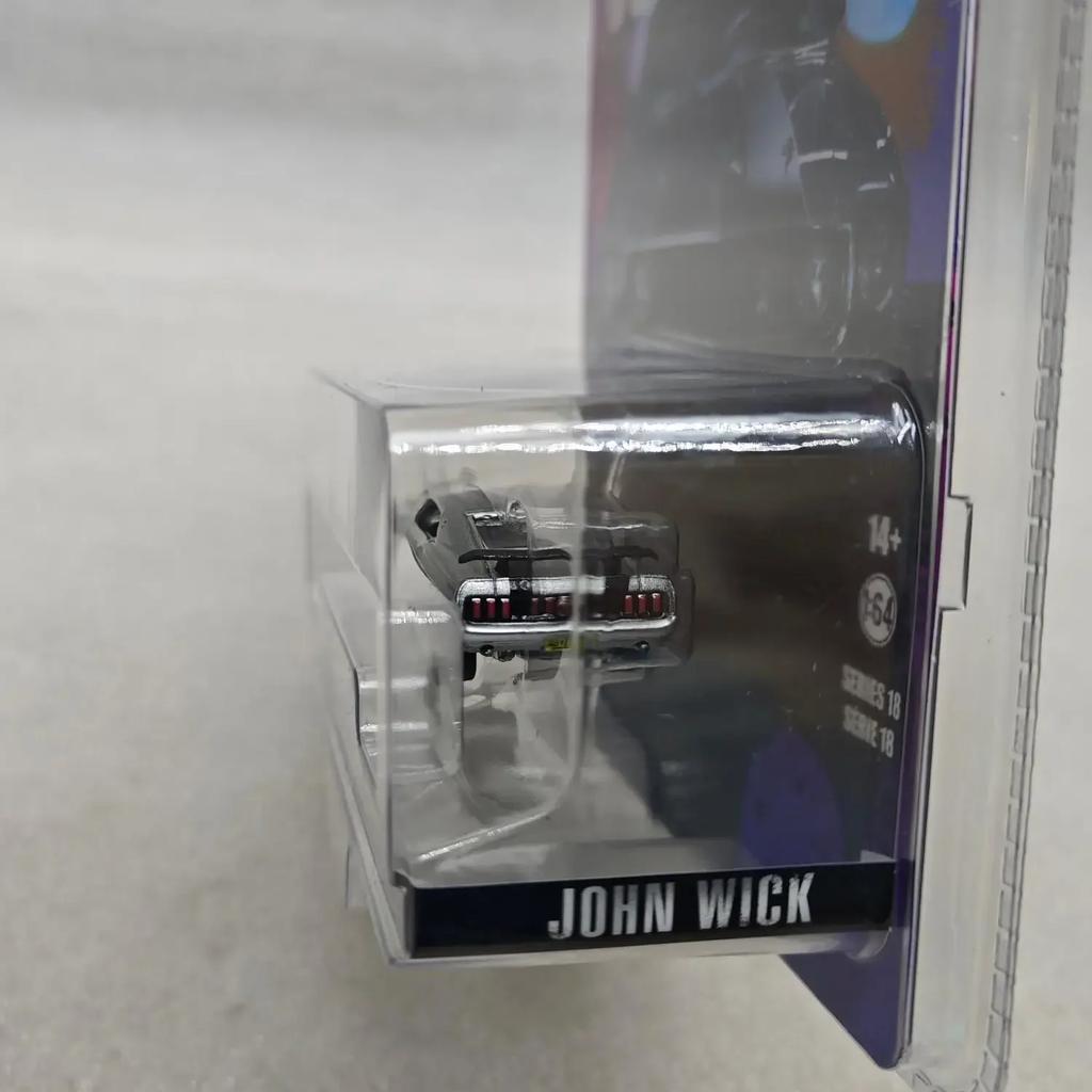 GreenLight 1:64 John Wick 1969 Ford Mustang Boss 429 High Simulation Car Model Collectible Toy Gift Souvenir Display Ornament
