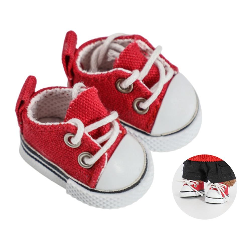Multiple Styles Dolls Shoes Hand-made Dressing Replacement New Canvas Shoes Doll Toys