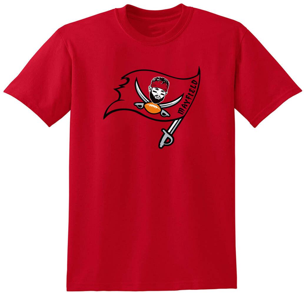 Baker Mayfield Tampa Bay Football Funny Flag Gift Unisex T-shirt XL