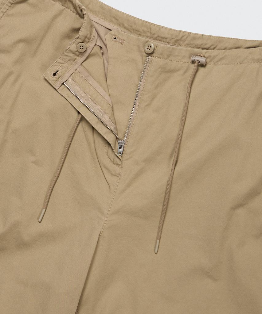 MUSINSA STANDARD WOMAN Women'S Cotton Parachute Pants [Beige]