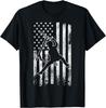 Scooter Stunt US Flag Retro Scooter Boys Gift Unisex T-Shirt