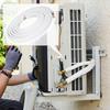 25FT Air Conditioner Pair Coil Tube 1/4In 3/8In Insulated Wire Set 1P Air Conditioner Parts Refrigerant Tube For Fixed Frequency