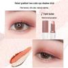 LaMeila Velvet Gradient Dual-Color Eyeshadow Stick – Smudge-Proof & Easy Molding