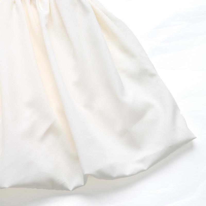 Bud Short Dress Women's Summer Lapel Texture Dress