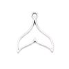 Mermaid Tail Charms Alloy Pendants For Ocean Themed Jewelry Making