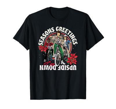 Stranger Things Weihnachtsgrüße aus der Schattenwelt T-Shirt