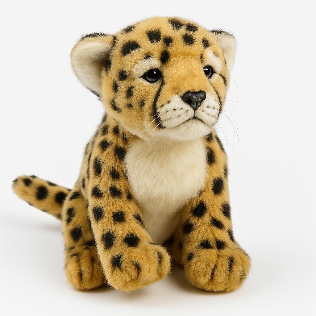 Lifelike Simulation Leopard Plush Toy Soft Hug Doll Children'S Birthday Gift Girl Boy Comfort Toy Home Decor Safety Certified