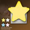 Us Plug Led Stars Night Lights Night Lamp Light Home Decoration Bedroom Bedside Baby Room Sleeping Wall Lamp Corridor Lighting