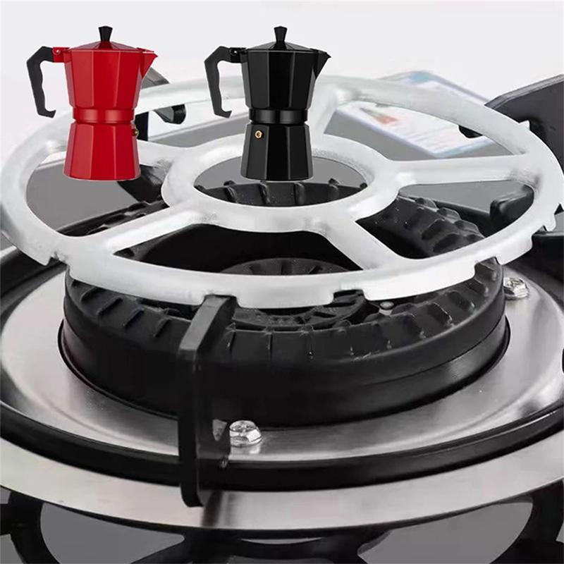 Simmer Ring Safe Stovetop Reducer Portable Gas Stove Durable Camping Support Coffee Maker Shelf steel Practical Accessories