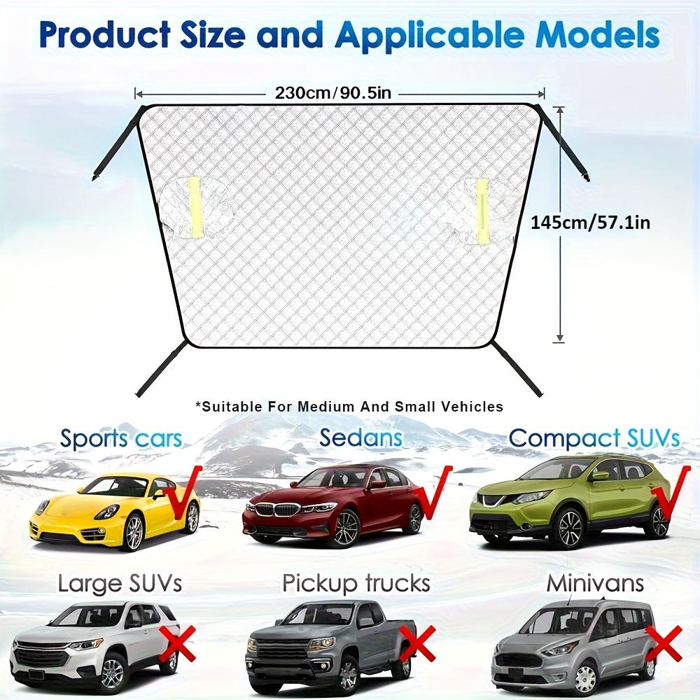 Car Windshield Sunshade Cover All-Season Universal Front Windshield for Snow Cover Frost Windshield Windows Thickened Cover Sunshade Cover Car