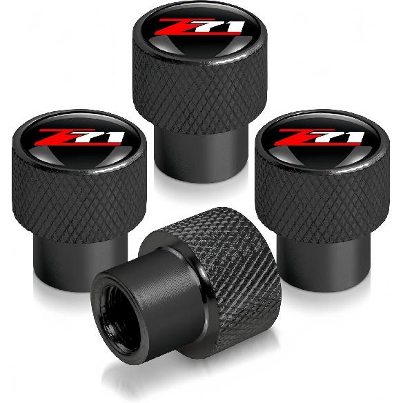 tire Valve stem caps with Colorado Tahoe Suburban Silverado Sierra great circle