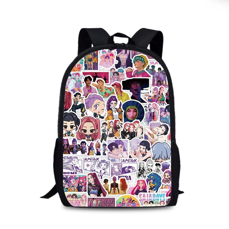 Witch Hunters Backpack Kpopdemonhunters Student Children'S School Bag
