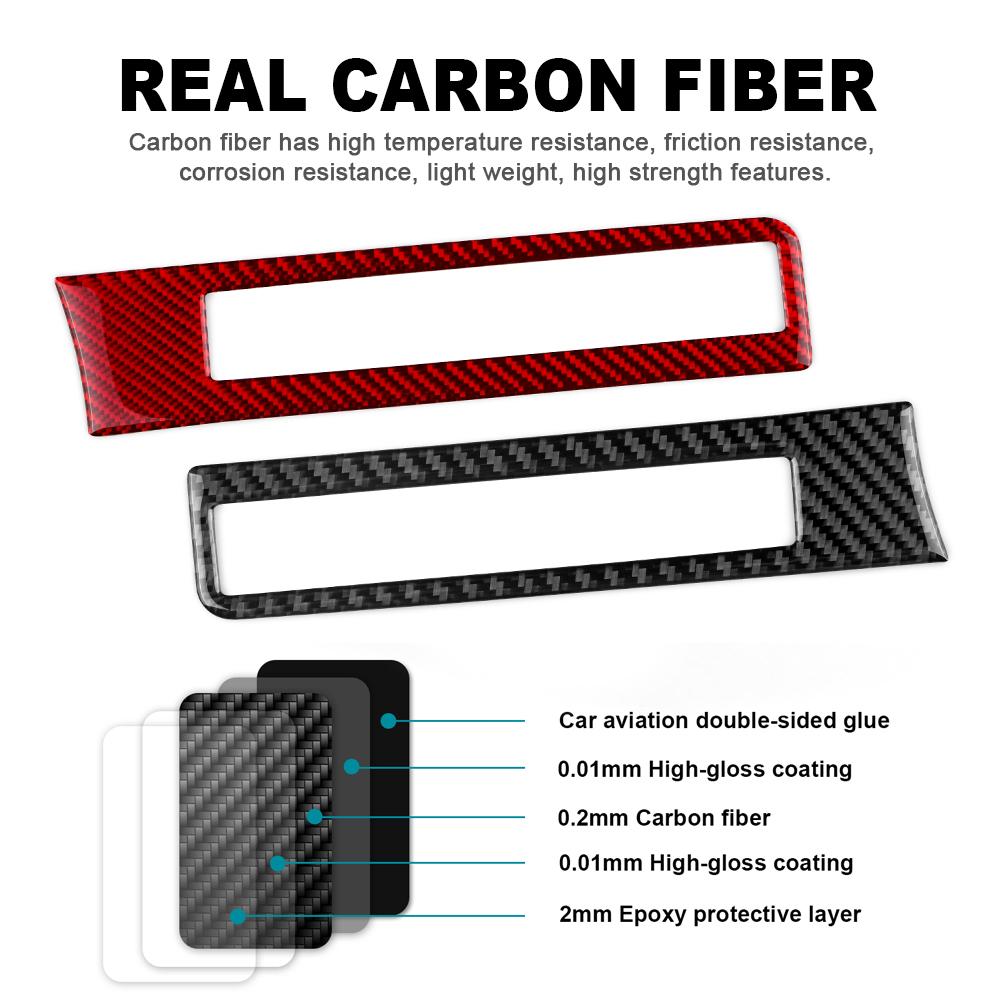 Real Soft Carbon Fiber Sticker For Toyota Corolla 2019 2020 2025 2025 2025 2025 Headlight Switch RHD LHD Interior Accessories