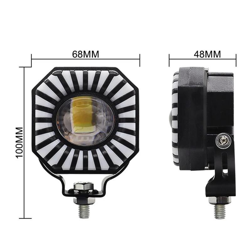 12V 24V RGB LED Bar Offroad Spot Flood Combo LED Light Bar/Work Light for Truck Car SUV 4WD  ATV Barra LED Headlights Motorcycle