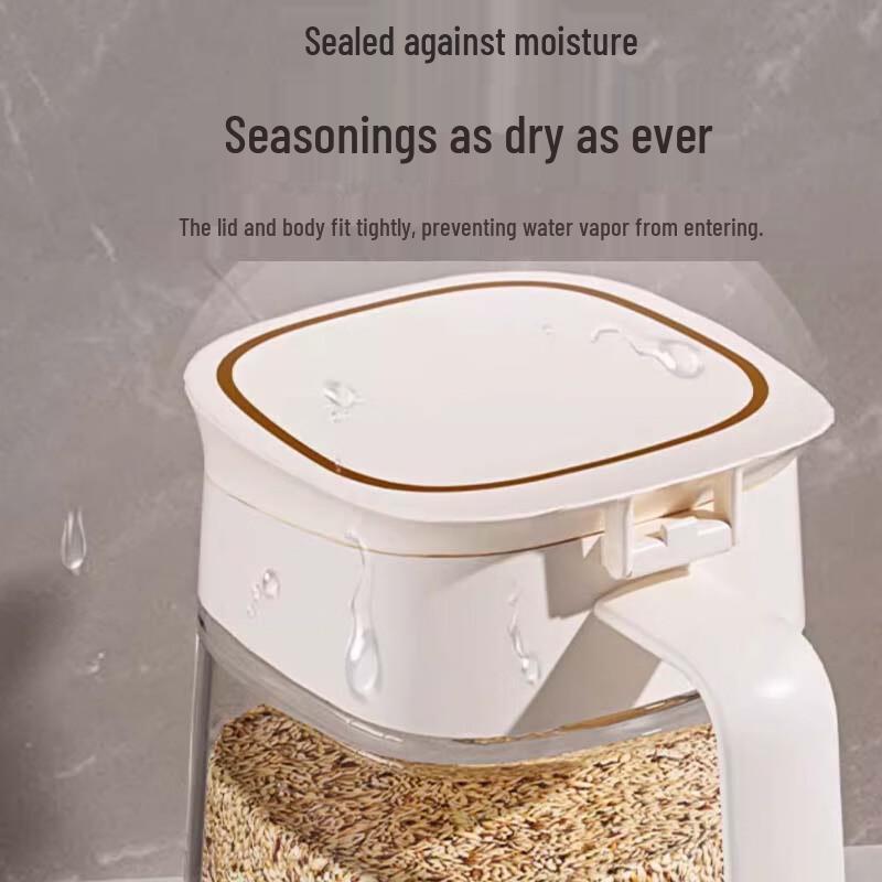 BeiYing Kitchen Storage Rack & Seasoning Jar Set
