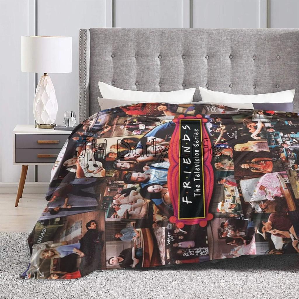 Classic Tv Show Sherpa Flannel Blanket The Office Gifts for Women Soft Cozy Warm Lightweight Blanket for Home Living Room Decor