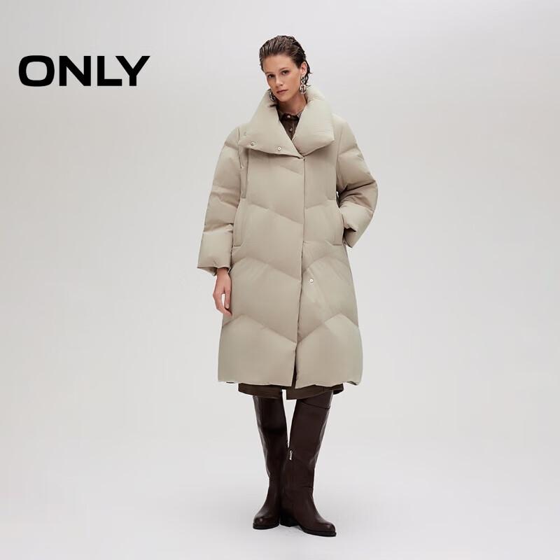 Only Women's 2025 Winter Loose-Fit Long Down Jacket