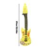 1/20Pcs Cartoon Guitar Foil Balloons Inflatable Rock Star Instrument Aluminum Foil Balloon Concert Theme Party Decoration Props