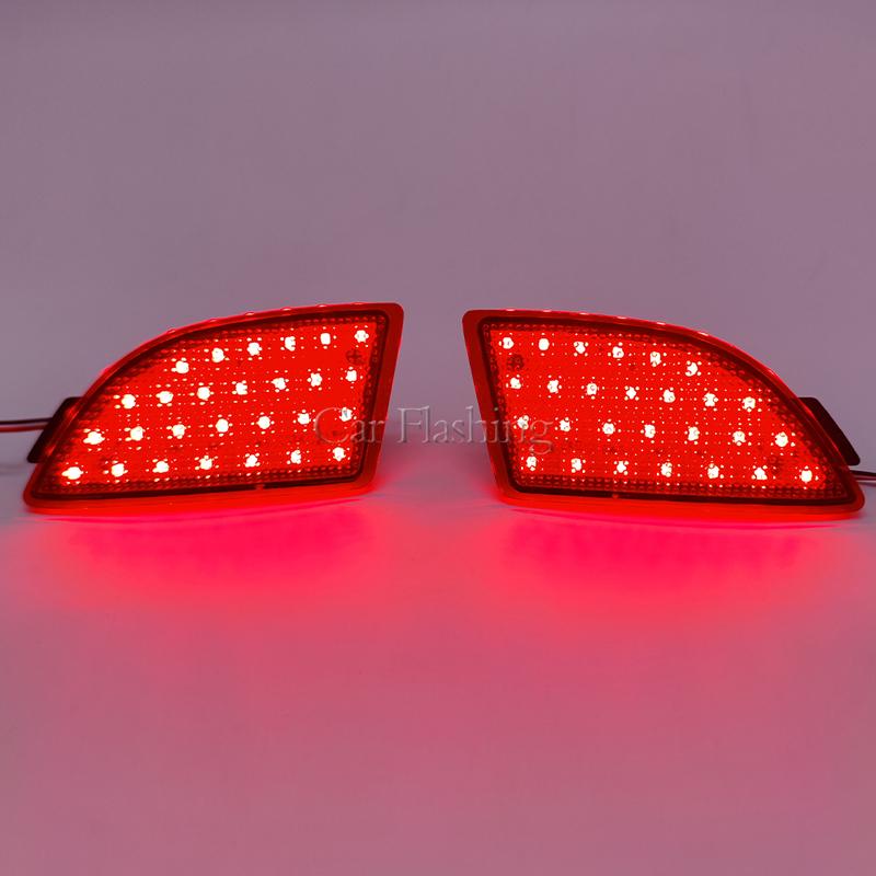 Car LED Rear Bumper Reflector Tail Brake Stop Light For Mazda 3 Axela BM BL 5D Hatchback Brake Rear Fog Lamps