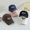 Korean Cute Big Head Sieve Baseball Hat for Men and Women Same Korean Style Fashion Soft Top Couple Baseball Cap Showing Small Face
