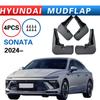 For HYUNDAI 24 Sonata Mudguard Car Accessories Modification parts,Splash Proof Mudguard, Front and Rear Wheel Fender