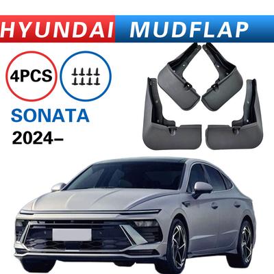 For HYUNDAI 24 Sonata Mudguard Car Accessories Modification parts,Splash Proof Mudguard, Front and Rear Wheel Fender