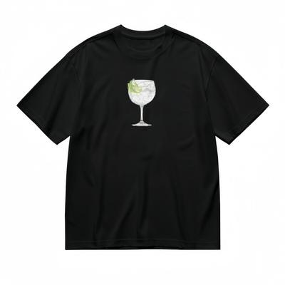 Women's Breathable Classic T-Shirt Mens Womens Tees Top Minimalist Sparkling Drink Sketch Design Tee