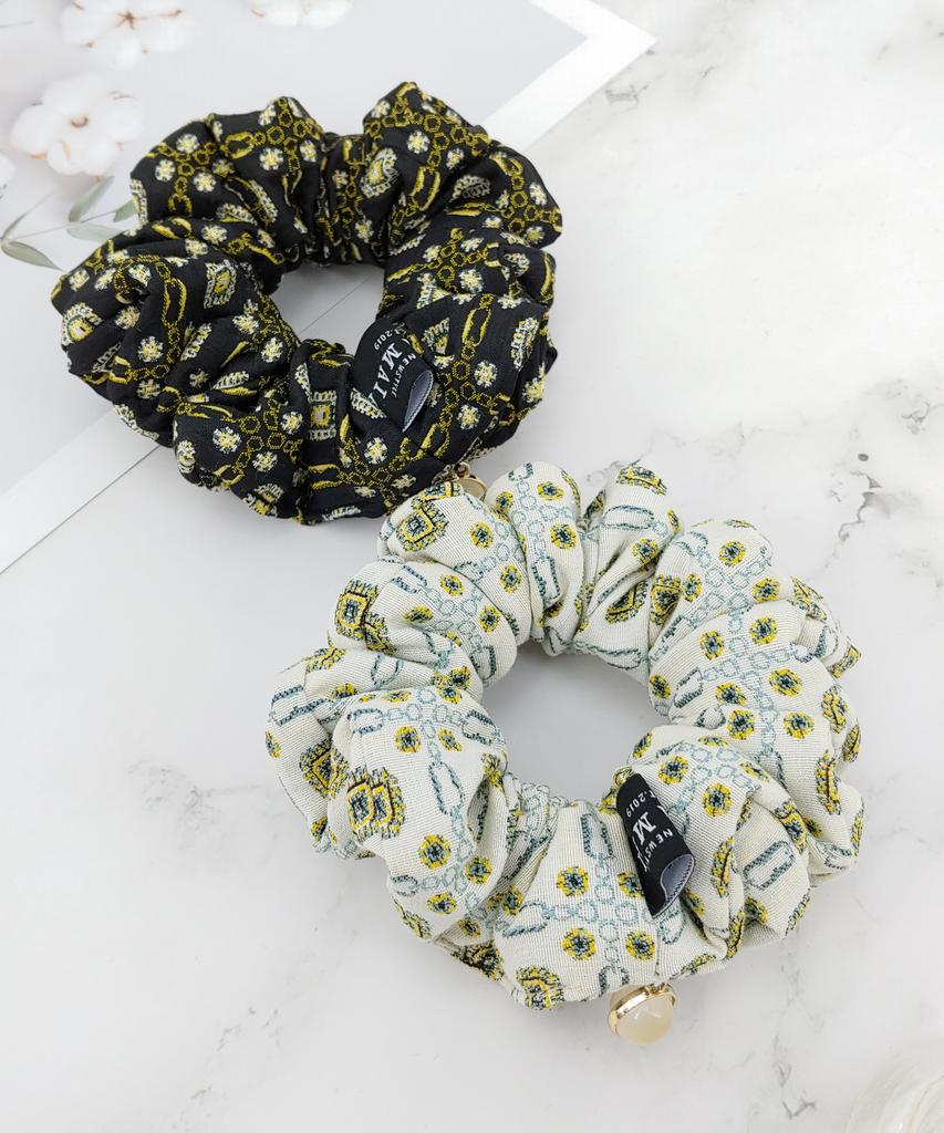 Maia Roy Jacquard Tripe Shushu-Black
