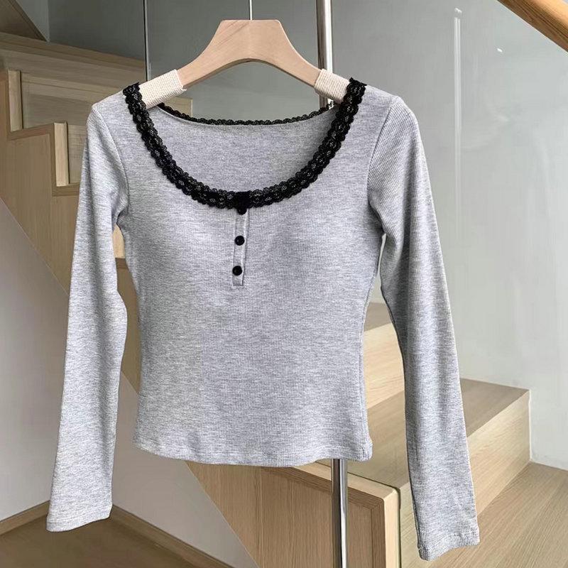 Women's Winter Thermal Underwear Set with Chest Pads - Thickened, Elastic, Threaded Cotton, Slim Fit, Comfortable Outer Layer