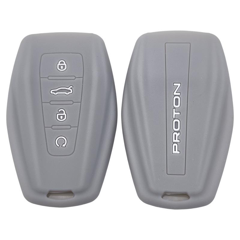 Compatible Silicone Key Cover for 26 Proton Geely Models: Emgrand, Boyue, Xingyue, Bin Yue.
