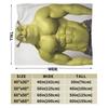 Funny Shreks Meme Throw Blanket for Couch  Soft Cozy Plush Blanket 50x60 Inch Multi-size Bedspread for All Seasons