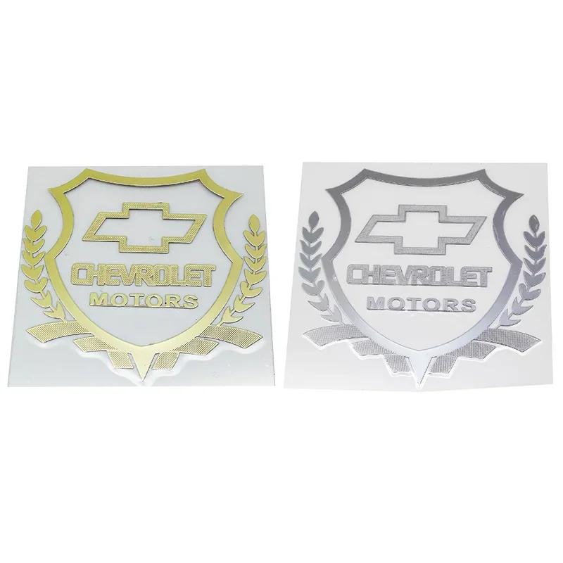 Car Window Badge for Chevrolet IMPALA AVEO CAPTIVA CRUZE EQUINOx LACETTI COLORADO MALIBU Waterproof Sticker Rear Trunk Emblem