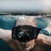 Urhomy Underwater Swim Diving Wide Field of Tempered Glass Adjustable Perfect for Summer Competitive Underwater Adult Goggles, Goggles, Goggles,