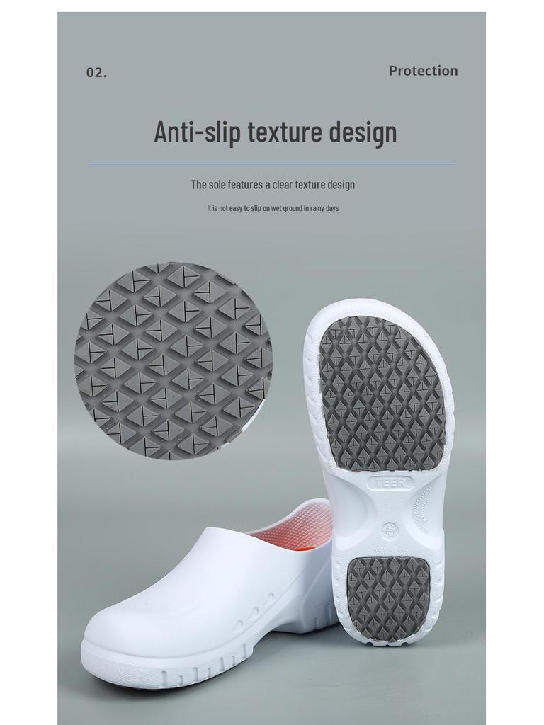 Rutschfeste Kochschuhe: Leichte, Bequeme, Ölbeständige, Wasserdichte, Professionelle Arbeits- und Gummistiefel für Kantinen-Arbeitsschutz