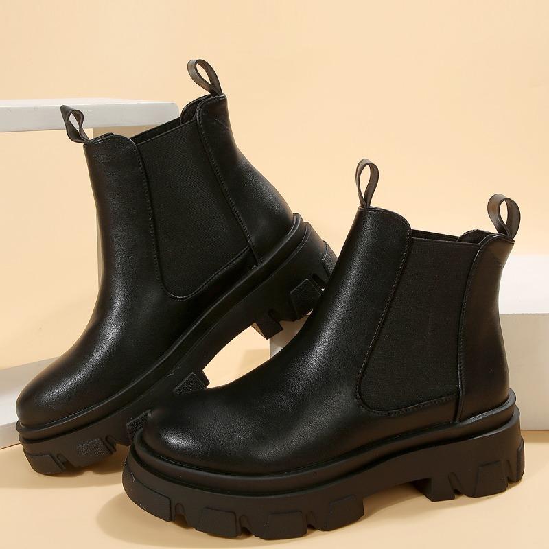 Fashion Fashionable Hot Selling with Temperament Winter New Round Toe Low Heel Women's Boots Breathable Casual Women's Boots