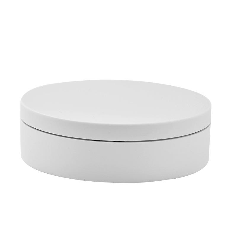 

12cm Electric Rotating Display Stand, Battery/USB Powered for Jewelry & Camera Accessories 12cm Diameter x 3.8cm Height белый