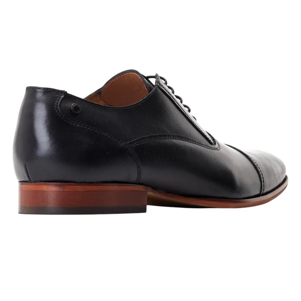 BASE LONDON Mens Angelo Leather Derby Shoes