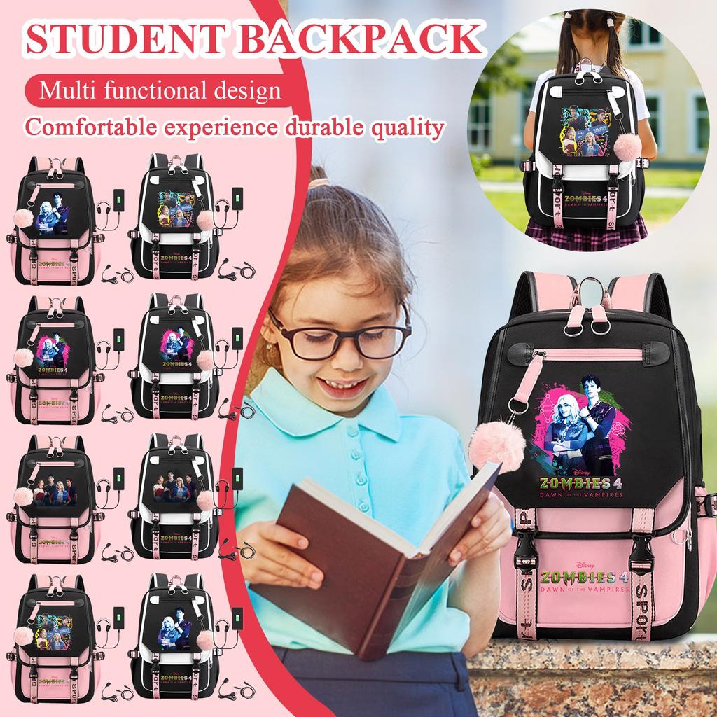 Printed Backpack For Students