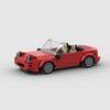 Red Convertible Sports Car MOC Lego-Compatible Building Blocks DIY Children's Educational Toy